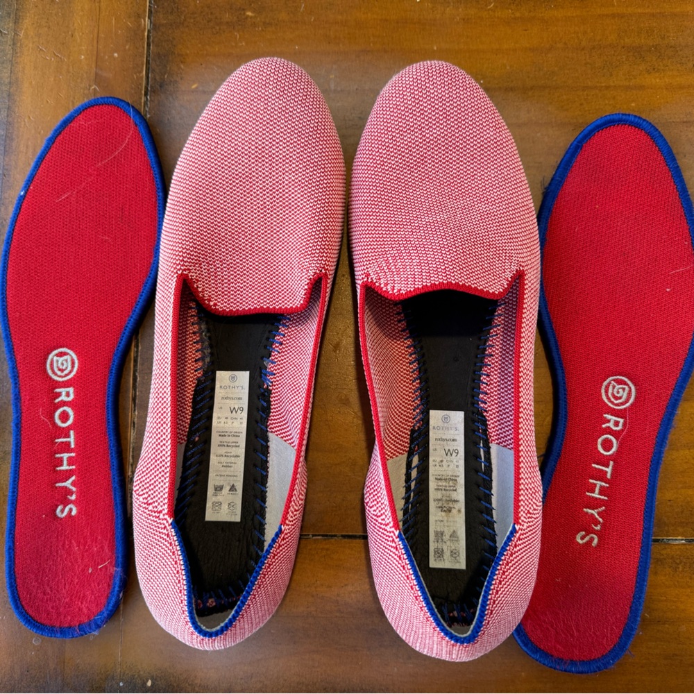 Rothy’s Lollipop Red Original Loafers